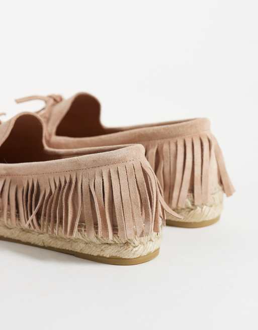 Free People faraway fringe espadrilles in dutsy rose, 4 of 4