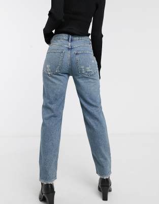 free people fast times star mom jeans