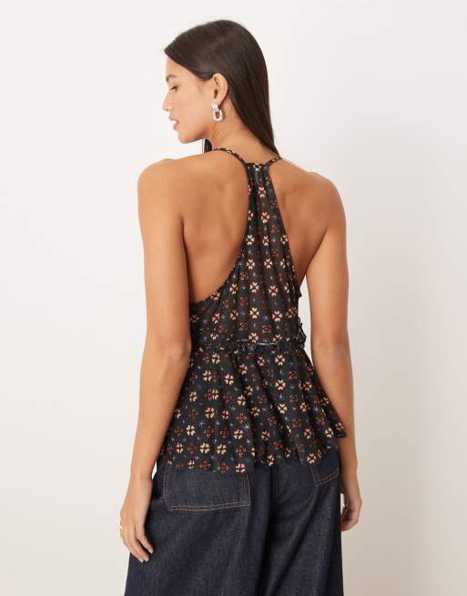 Free People Fearless knit tank in night sky combo, 4 of 4