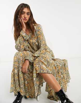 feeling groovy maxi dress free people