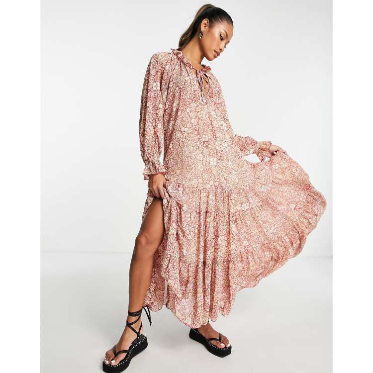 Free People outlet Feeling Groovy Maxi Dress.