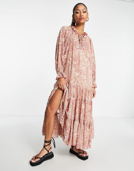 Feeling groovy maxi dress online