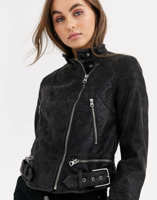 free people faux leather jacket with hood