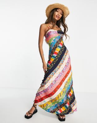 Free people shop rainbow dress