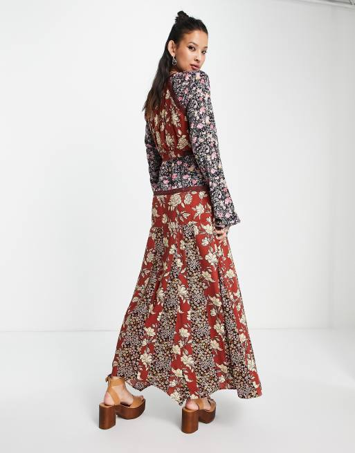 chinese dress ladies Free People Tilda Wrap Dress for Women
