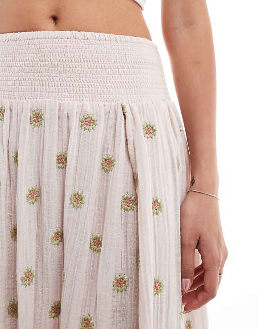 Billie High Slit Midi Skirt Billie High Slit Midi Skirt