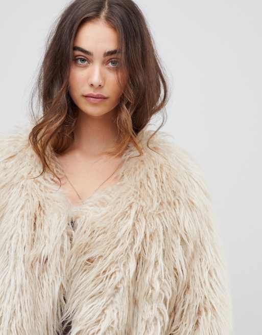 Free people 2025 shaggy jacket