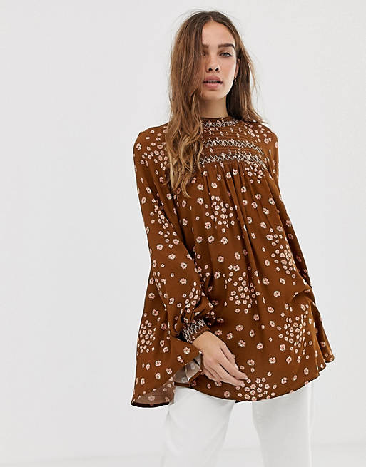 Free People Flower In Her Hair tunic