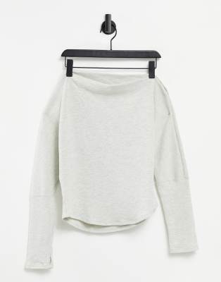 Free People Fuji Thermal Top in Grey | ASOS