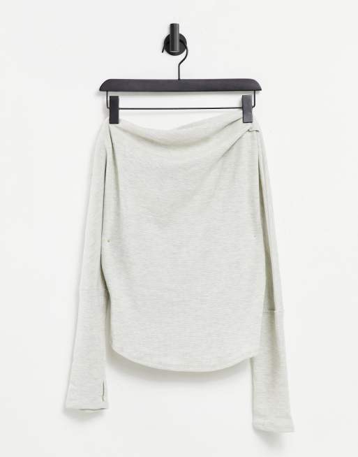 Free People Fuji Thermal Top in Grey