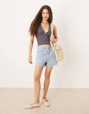 Free People Full Bloom Halter Top In Purple