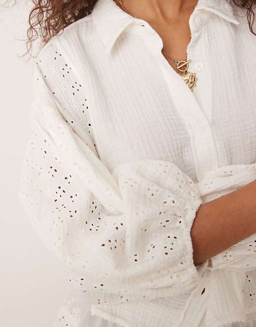 Hello Blooms Ivory Top Hello Blooms Ivory Top