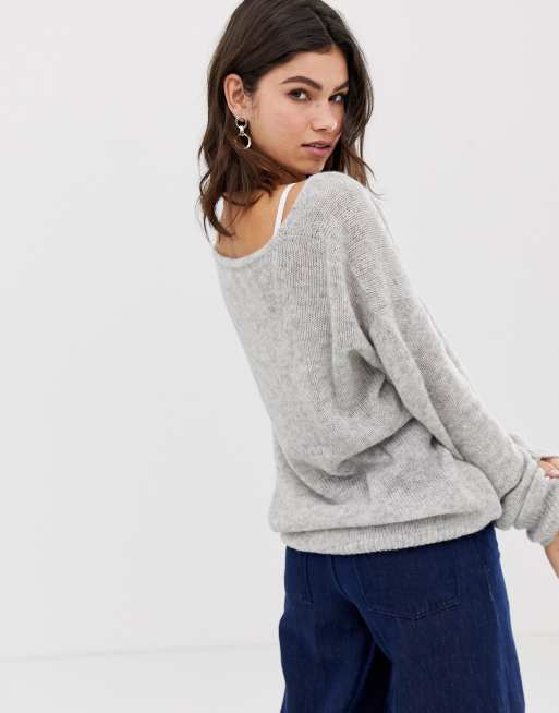 Free people 2024 gossamer sweater