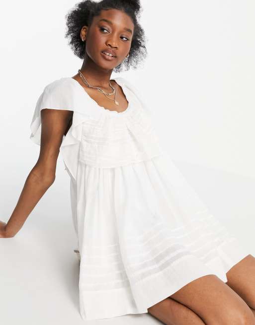 Free people 2024 white short dress