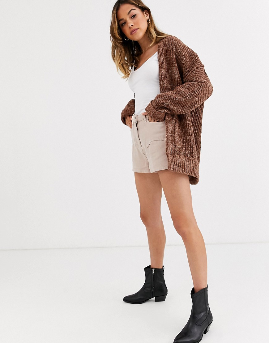 Free People High Hopes knit cardigan-Brown