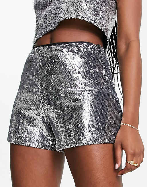 Sequined shorts 2024