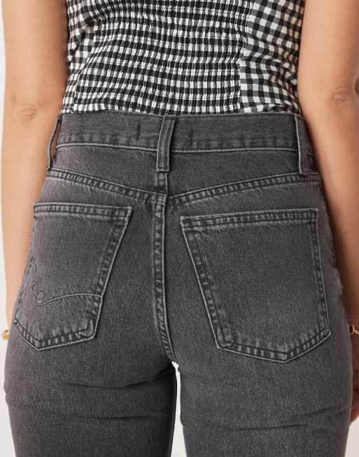 Free People Holly bootcut jeans in washed black, 4 of 5