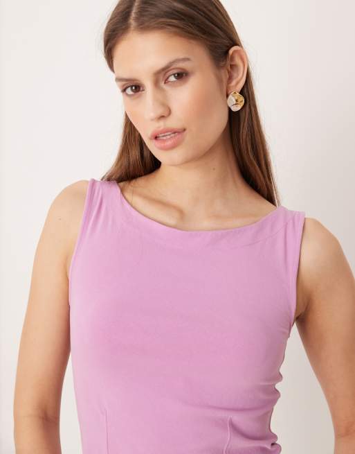 Free People – Iconic – Liliowy top bez rękawów, 3 z 4