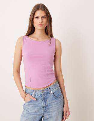 Free People Iconic Tank In Pink