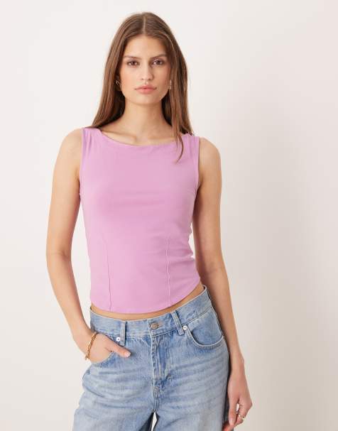 Free People iconic tank in lilac