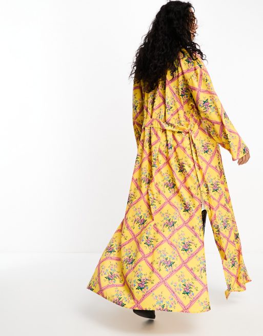 Free People - I'm the One - Kimono - Jaune, 3 de 4
