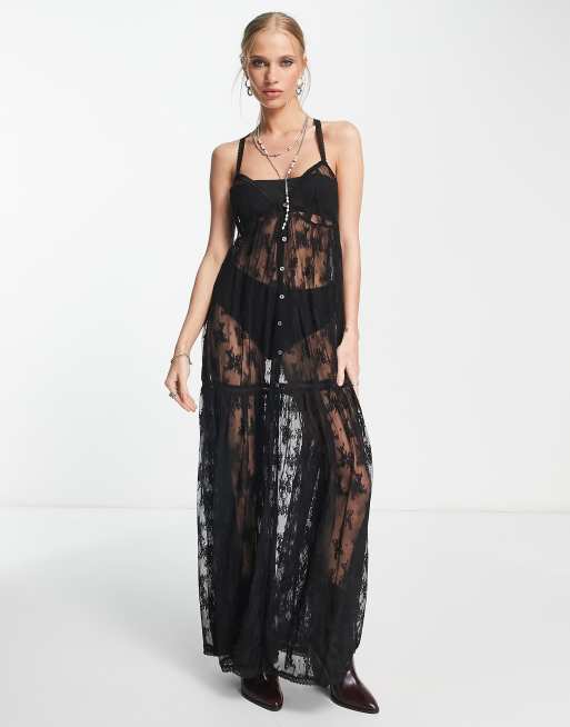 Black maxi dress Vibe On > DeeZee Shop Online