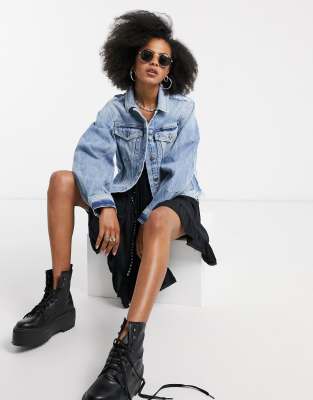 free people indira denim jacket