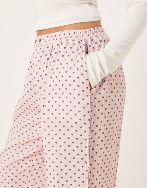 Free People Intimately FP be mine pull on pants in pink, 5 of 5