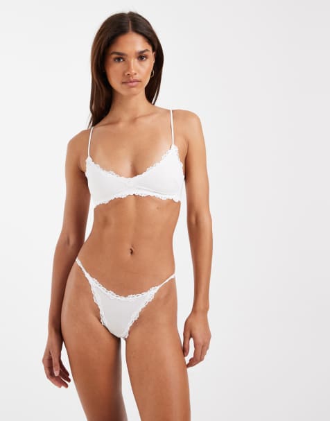 Free People Intimately FP Charlie micro stringtrosa i ivory - IVORY - view 1