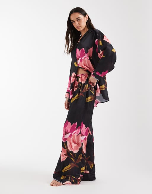 Free People Intimately FP Dreamy Days pyjama set in pink floral, 2 of 4