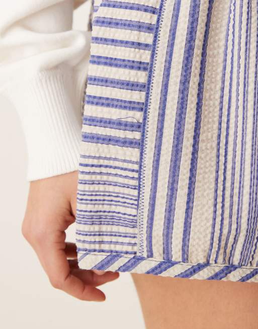 Free People - Intimately FP Home by 8 - Boxershort in kobaltblauwe combinatie, 3 van 5
