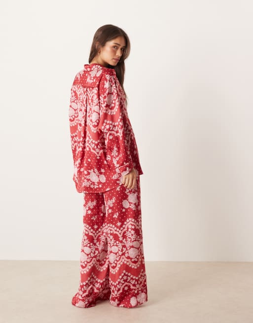 Free People - Intimately FP - Set pigiama con stampa di ciliegie, 3 di 4