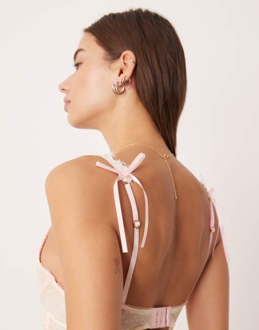 Free People Intimately FP sweet love bodysuit in ivory - IVORY, 2 of 3