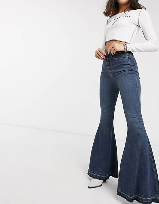 Free People irreplaceable flare jeans | ASOS