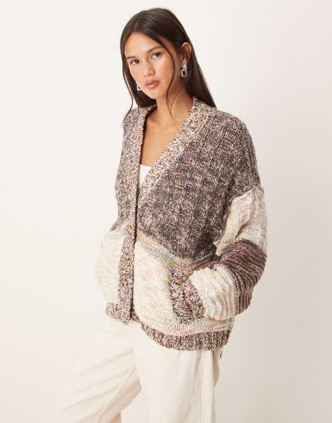 Free People isabella cardigan in moonbeam - view 1
