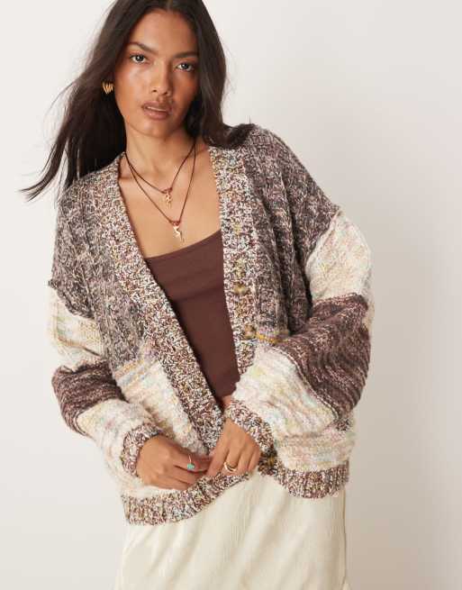 Free People isabella cardigan in moonbeam