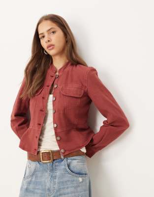 Free People Jocelyn Jacket In Red