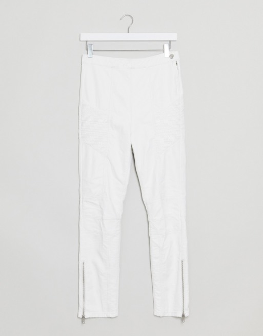 Free people white skinny hot sale jeans