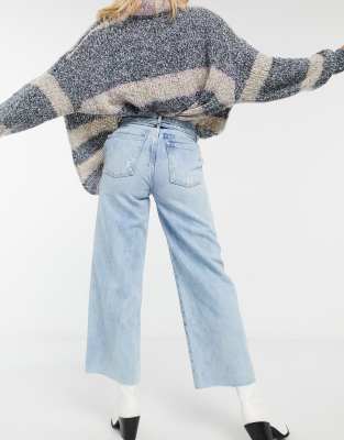 free people cropped jeans