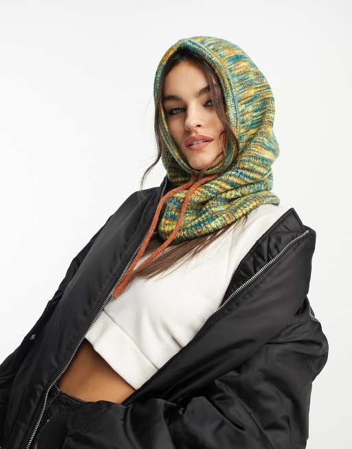 Free People – Kominiarka w turkusowy wzór space dye, 4 z 4