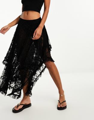 ワンピース SOLACE LONDON Women Mid Skirts OS44044BLACK Black Solace London – CHICUN