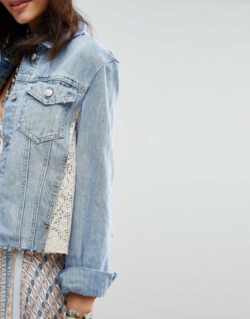 Free people hot sale lace jacket