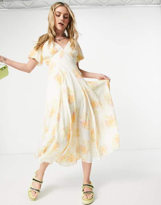 Free people sale tea combo dress