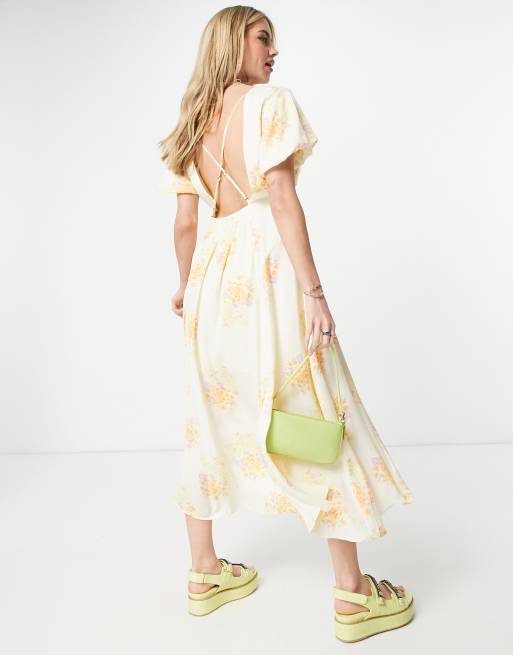 Free people sale tea combo dress