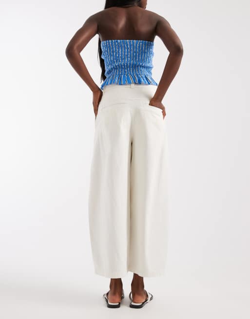 Free People laydown chino in alde, 3 of 5