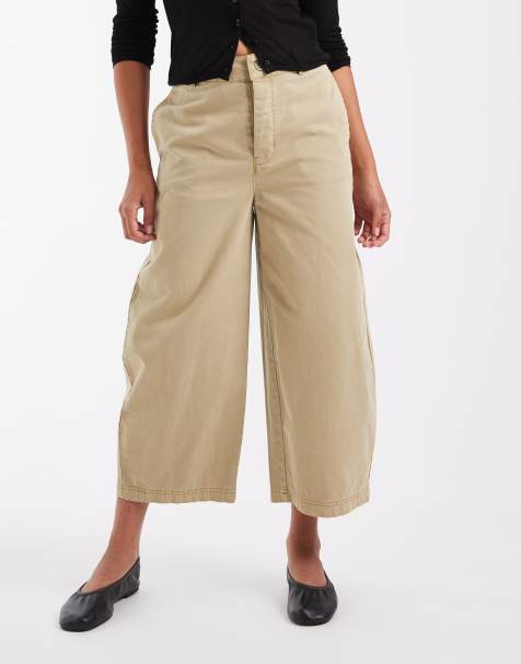 Free People – Laydown – Chinohose in Aloe - view 1