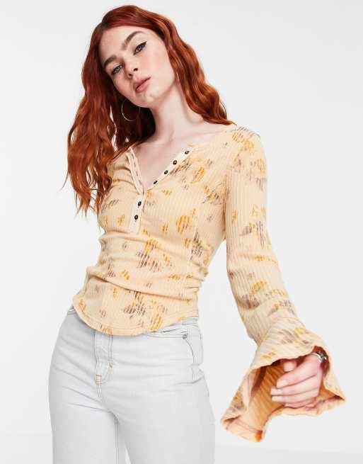 Free people 2024 henley shirt