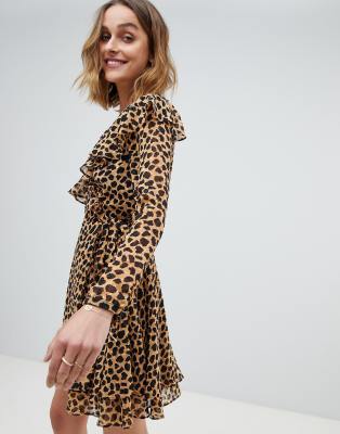 free people leopard dress