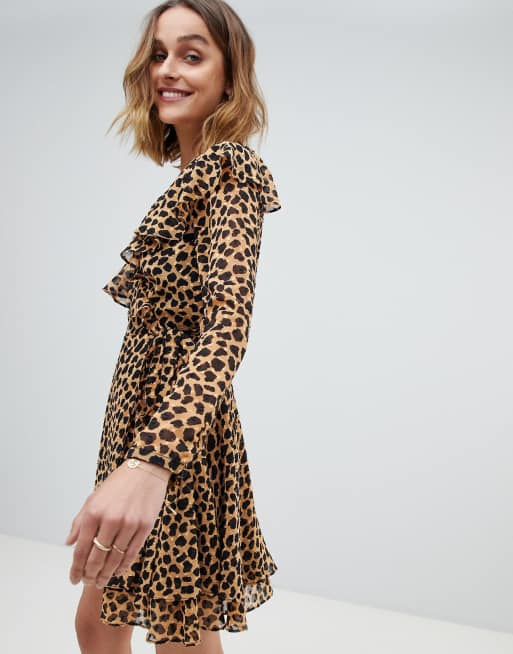 Free people sales leopard dress