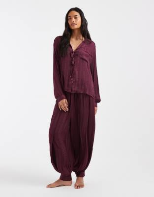 Free People Let's Sleep In Purple